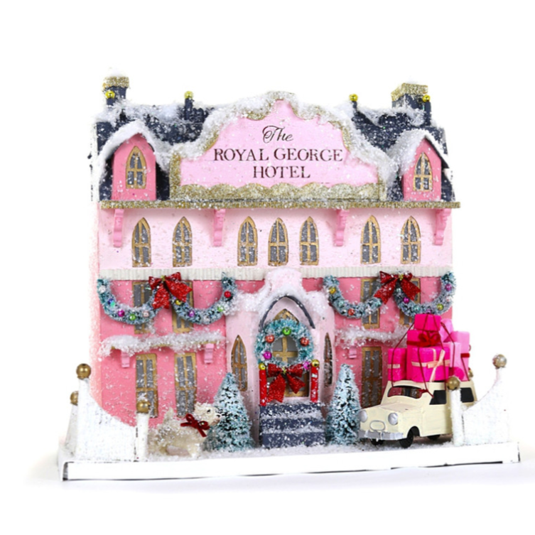 Royal George Hotel Christmas Village Collectible