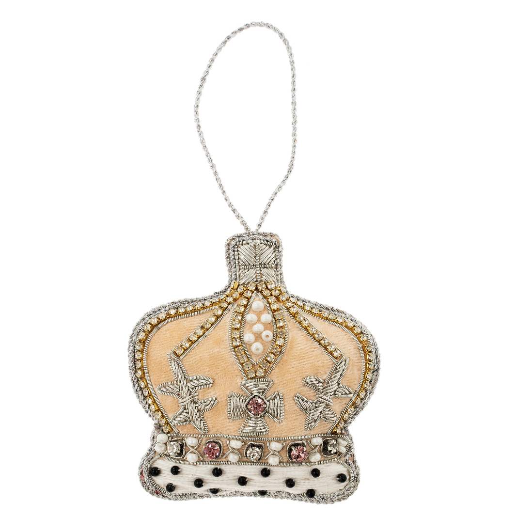 Crown Zardosi Ornament