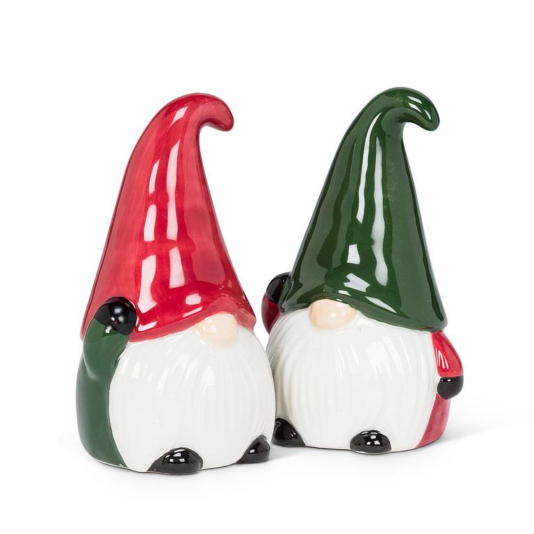 Winter Gnomes Salt and Pepper Shakers