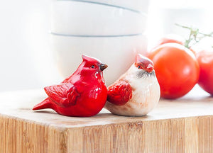 Cardinals Salt and Pepper Shakers