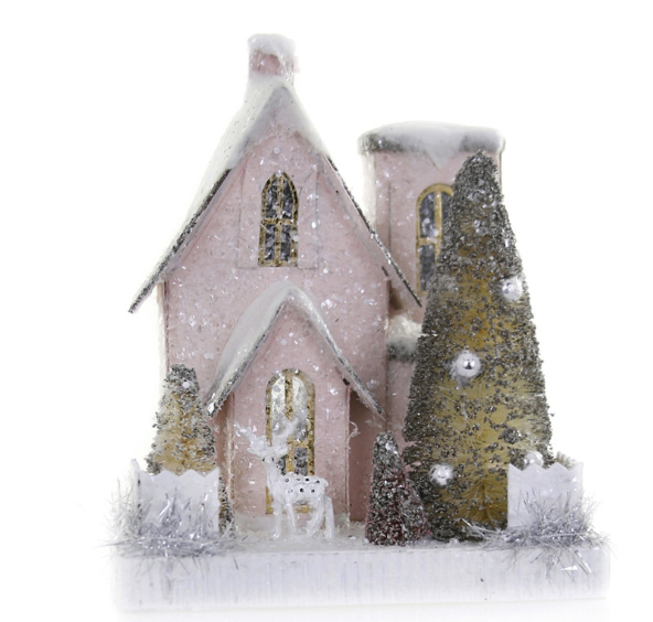 Petite Pink House ~ Collectable House
