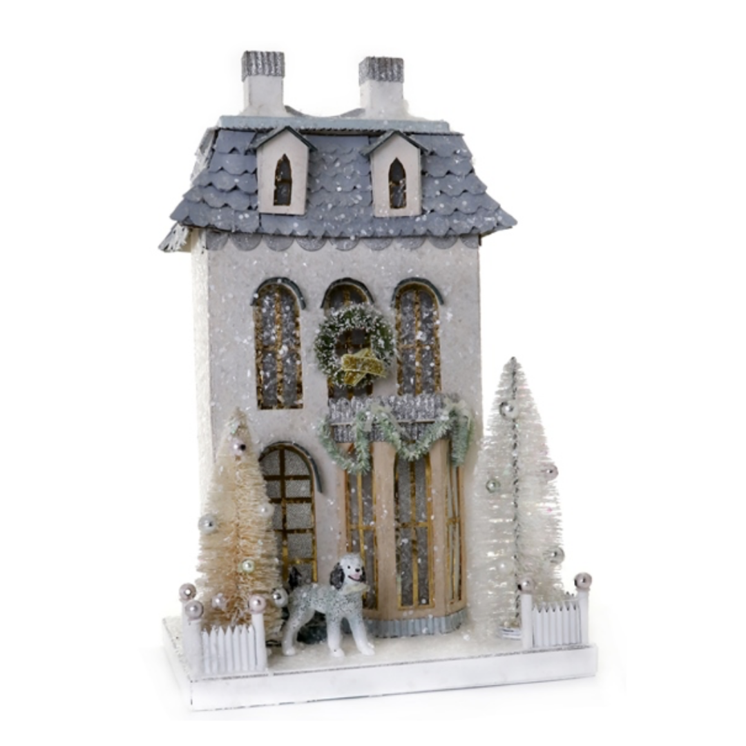 White Chateau Collectable House