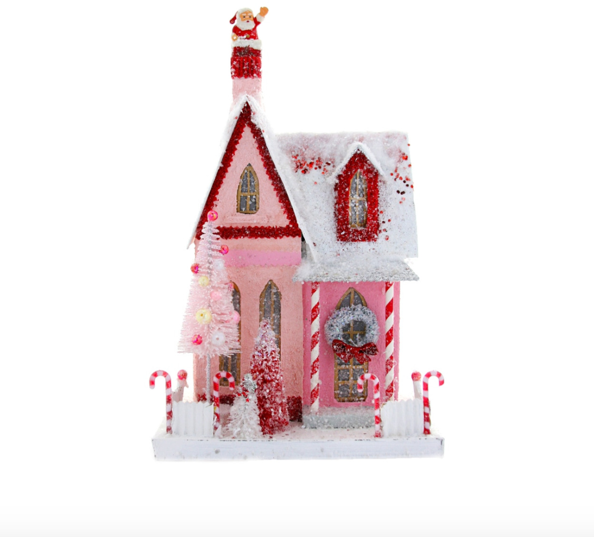 PRE-ORDER Candy Cane Cottage ~ Collectable House