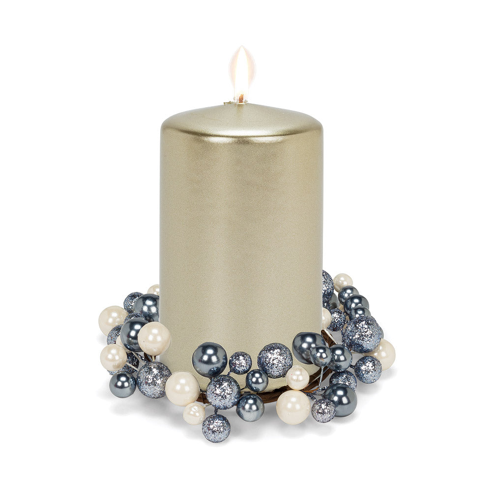 Silver Bauble Candle Ring