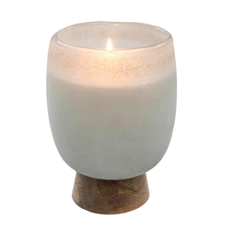 Cape Candle Large - White Orchid
