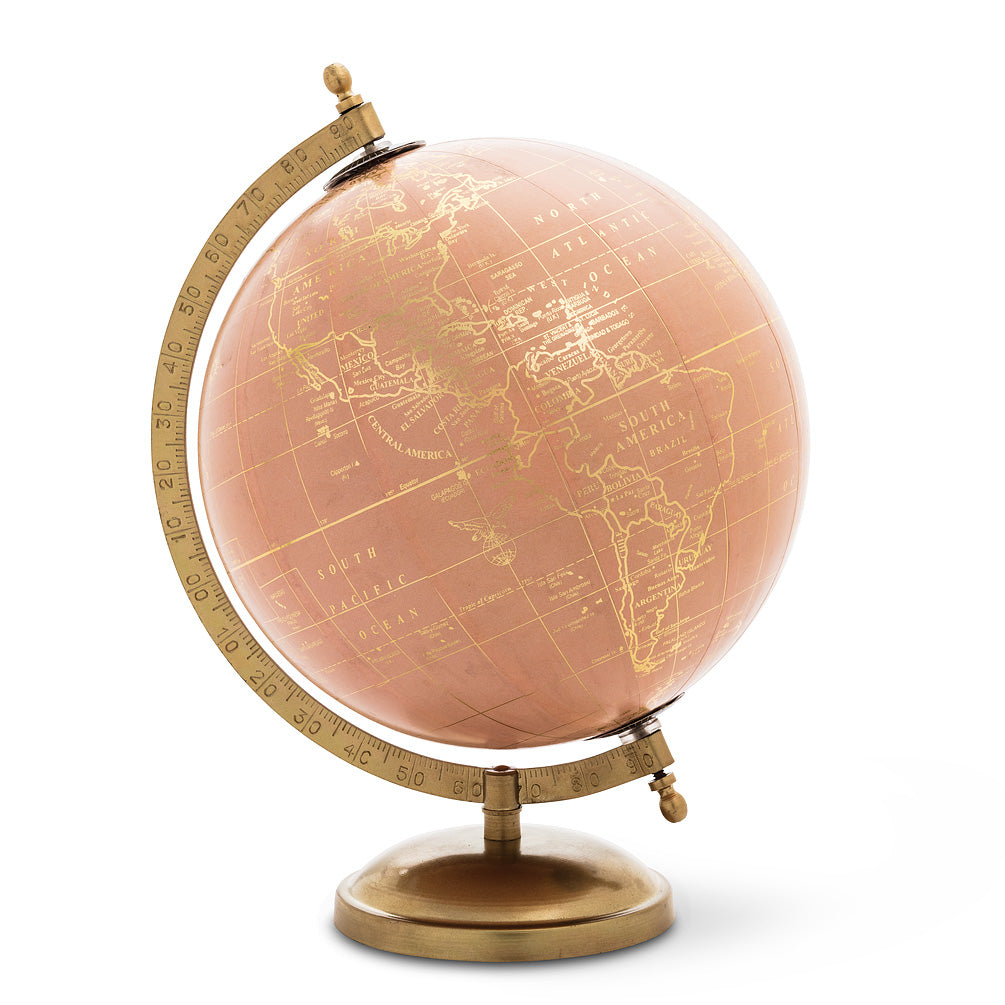 Pink & Gold Globe