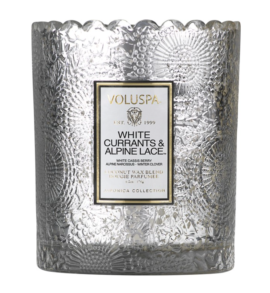 White Currants And Alpine Lace Candle Voluspa