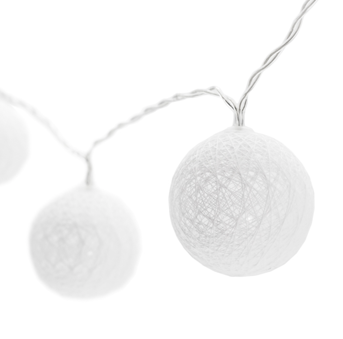Lucent Led Light String ~ 10 Globes