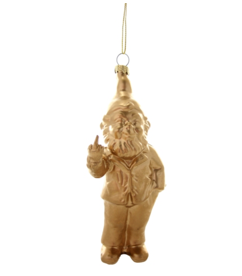 Naughty Gnome Ornament