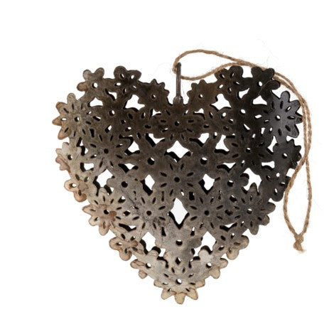 Iron Lace Heart Ornament