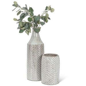 Medium Herringbone Vase